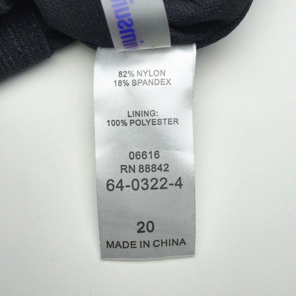 NWT Swimsuits 4 All Tankini TOP santorini - Picture 7 of 7